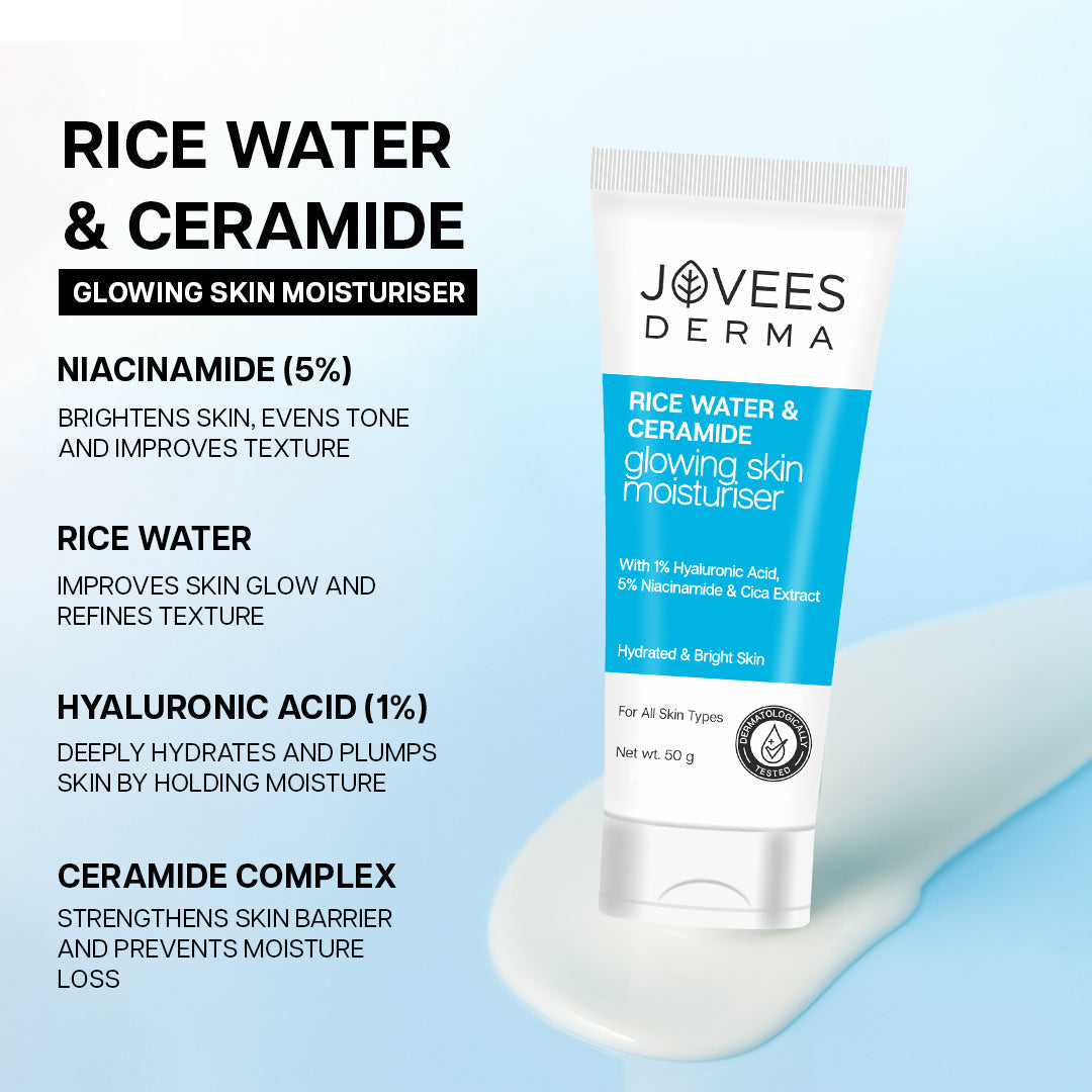 Jovees Derma Rice Water & Ceramide Moisturiser
