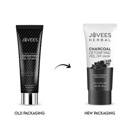 Jovees Activated Charcoal Detoxifying Peel Off Mask