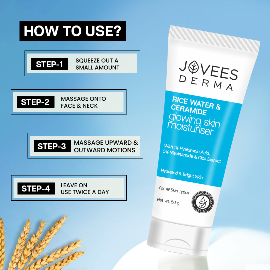 Jovees Derma Rice Water & Ceramide Moisturiser