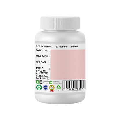 Sri Sri Tattva Ashwagandhadi Tablet - Vata Rogas, 60 Tablets