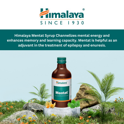Himalaya Mentat Syrup 200ml - PUSHMYCART