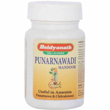 Baidyanath Vansaar Punarnavadi Mandoor Tablets