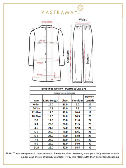 JBN CREATION Boys' Pink Cotton Silk Kurta and Pyjama Set