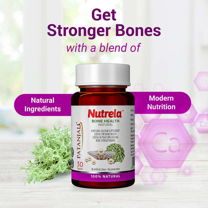 Patanjali Nutrela Bone Health Natural Capsules