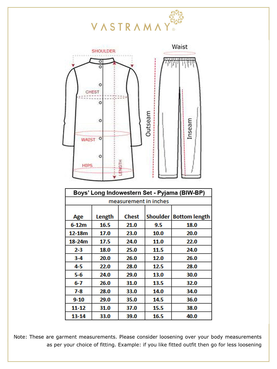 Vastramay Boys' Green Cotton Silk Sherwani and Churidar Set