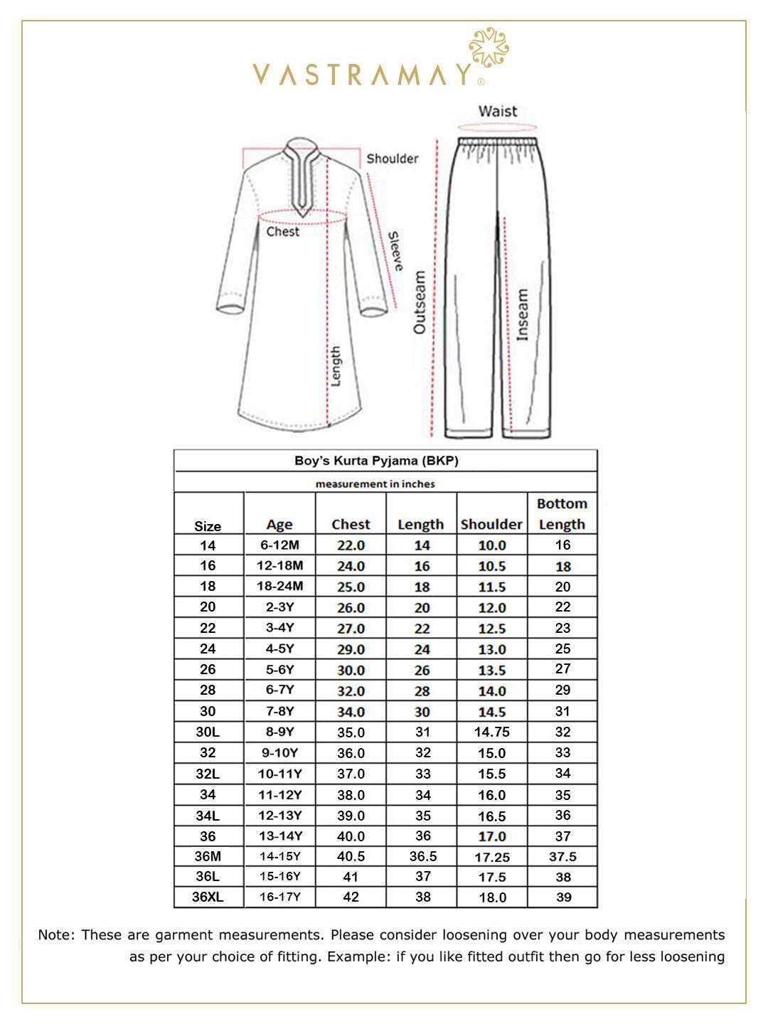 Vastramay Boy's Grey Cotton Kurta and Pyjama Set