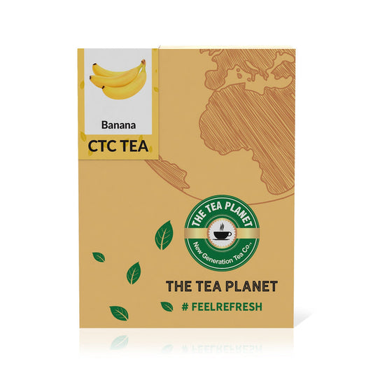 The Tea Planet Banana Flavored CTC Tea