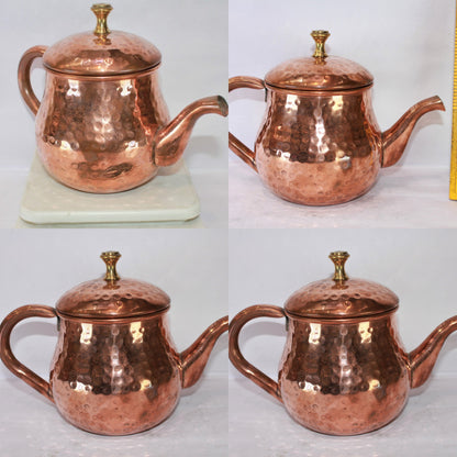 Pure Copper Tea Pot Ketali Kettle|Pack of 1