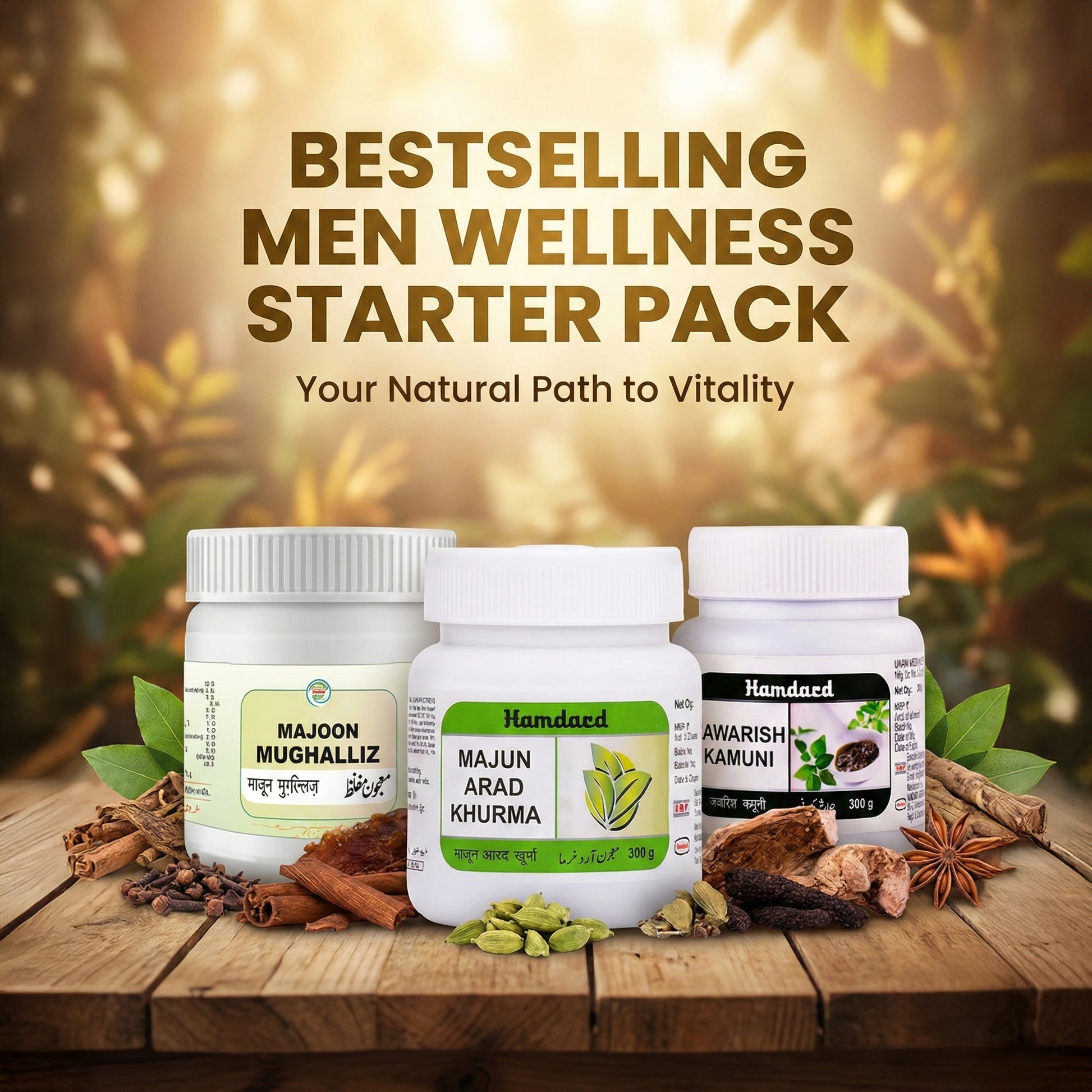 Hamdard Men Wellness Starter pack