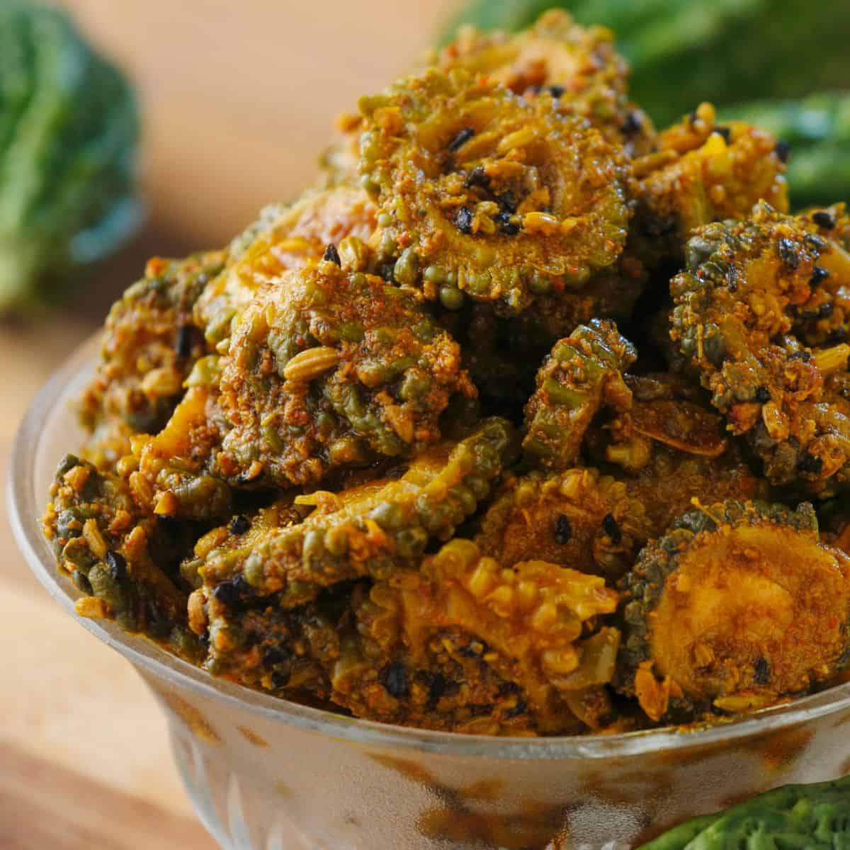 Naturogin Kakarakaya Pickle | Bitter Gourd | Karela Achaar