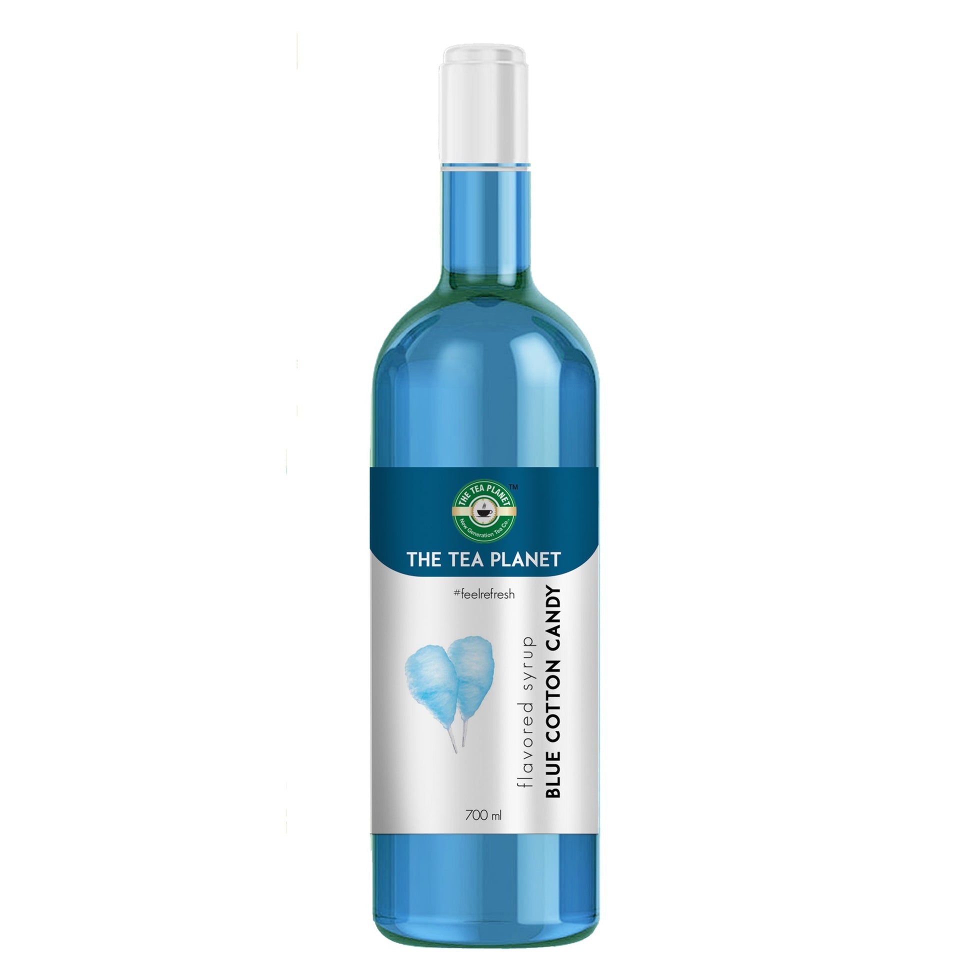 The Tea Planet Blue Cotton Candy Syrup 700 ml