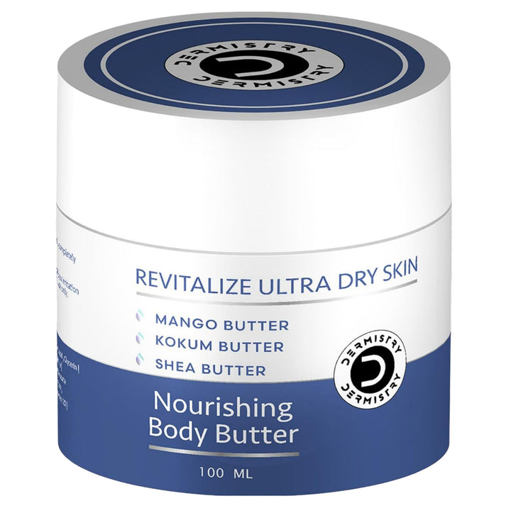 Dermistry Body Butter for Dry Skin | Intense Hydration Formula