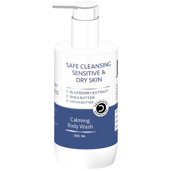 Dermistry Body Wash for Dry Skin | Hydrating Daily Cleanse Formula