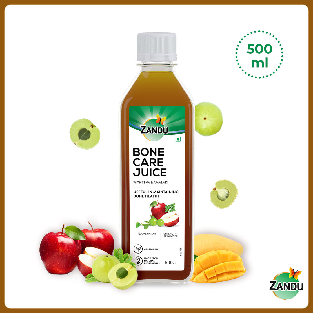 Zandu Bone Care Juice with Seva & Amalaki 