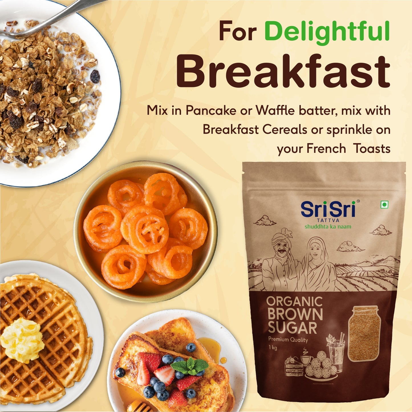 Sri Sri Tattva Organic Brown Sugar