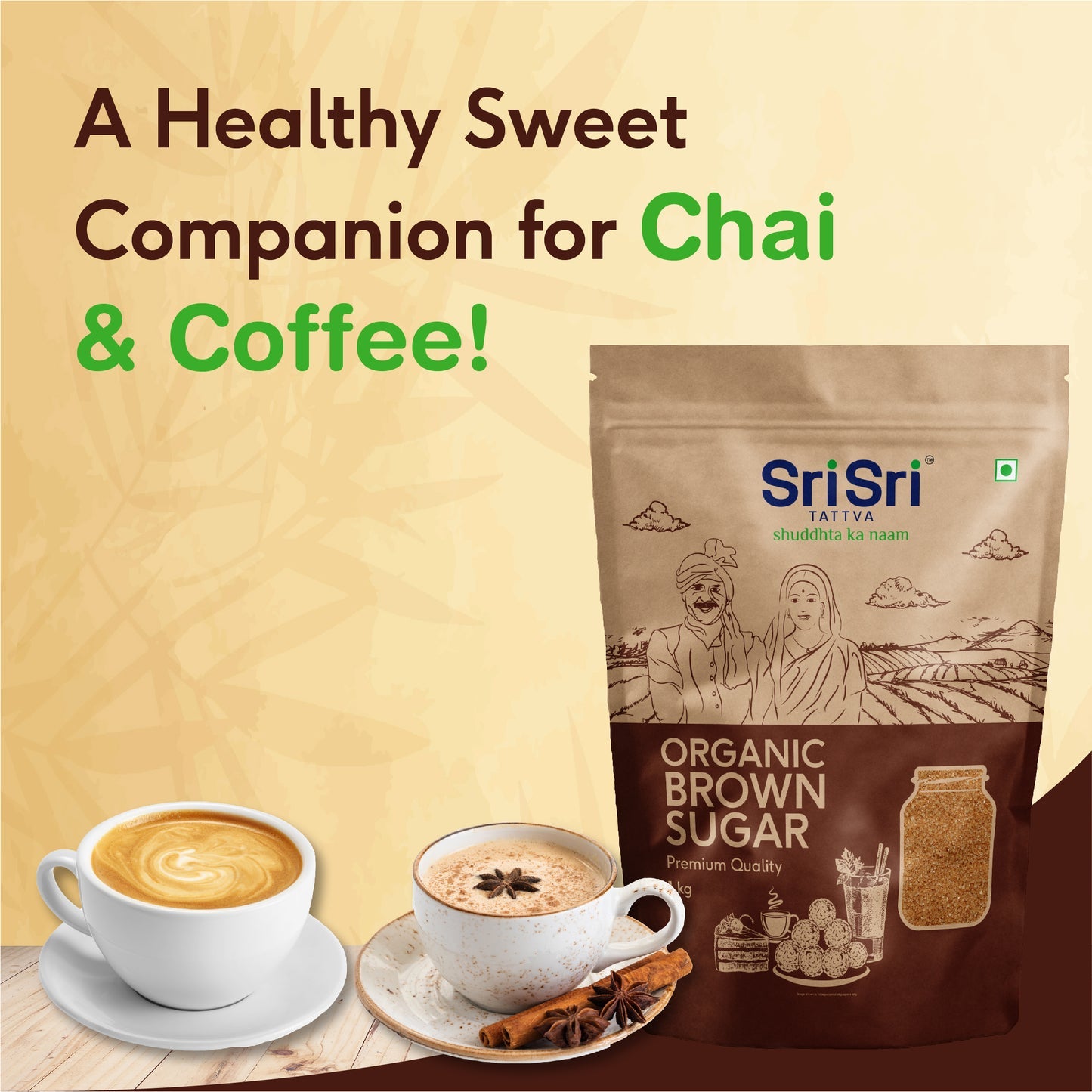 Sri Sri Tattva Organic Brown Sugar