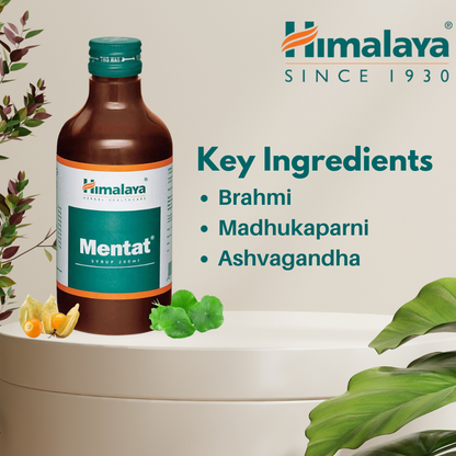 Himalaya Mentat Syrup 200ml - PUSHMYCART