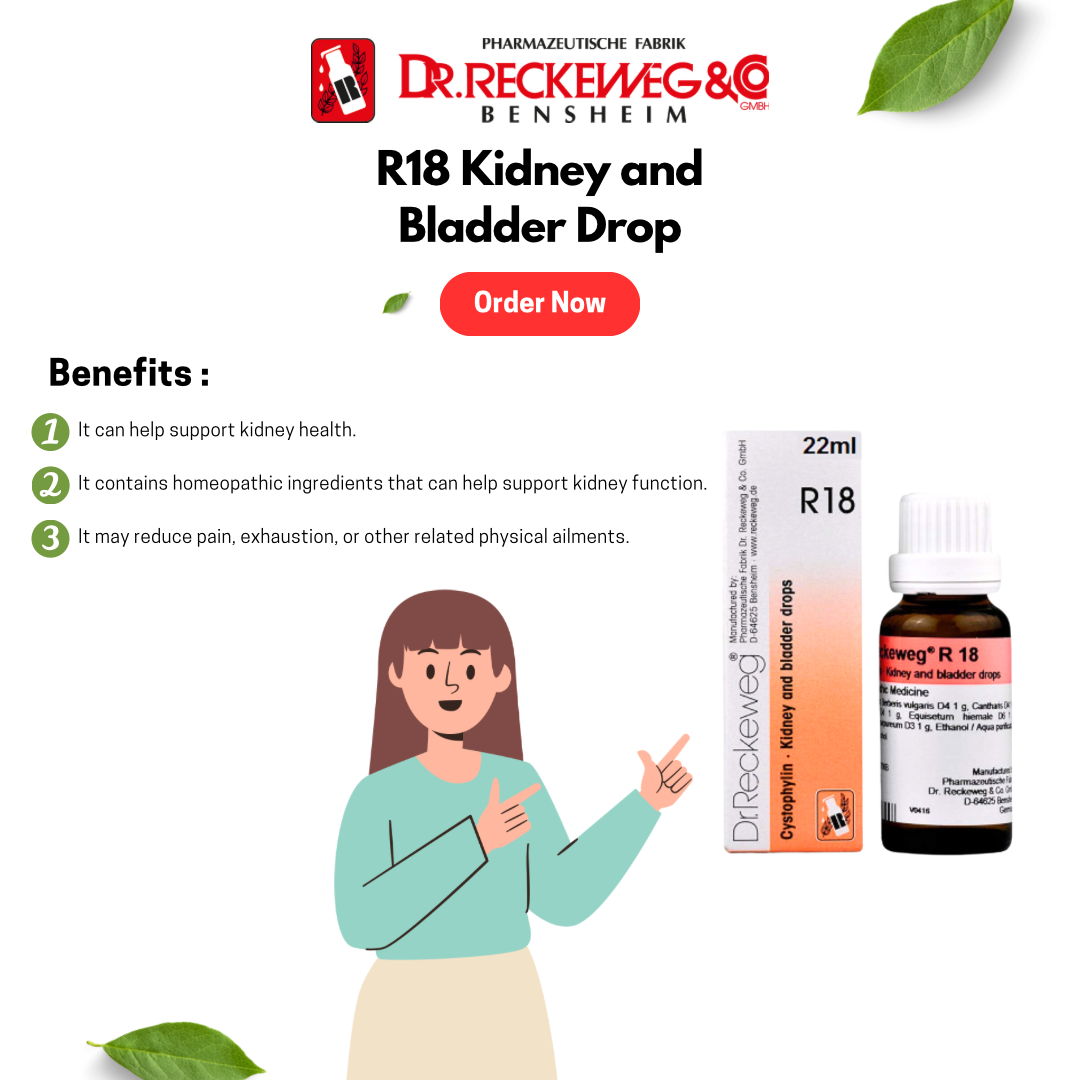 Dr. Reckeweg R18 Kidney and Bladder Drop