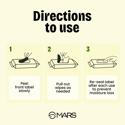 Mars Natural Wet Wipes