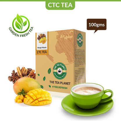 The Tea Planet Mango & Masala Flavored CTC Tea