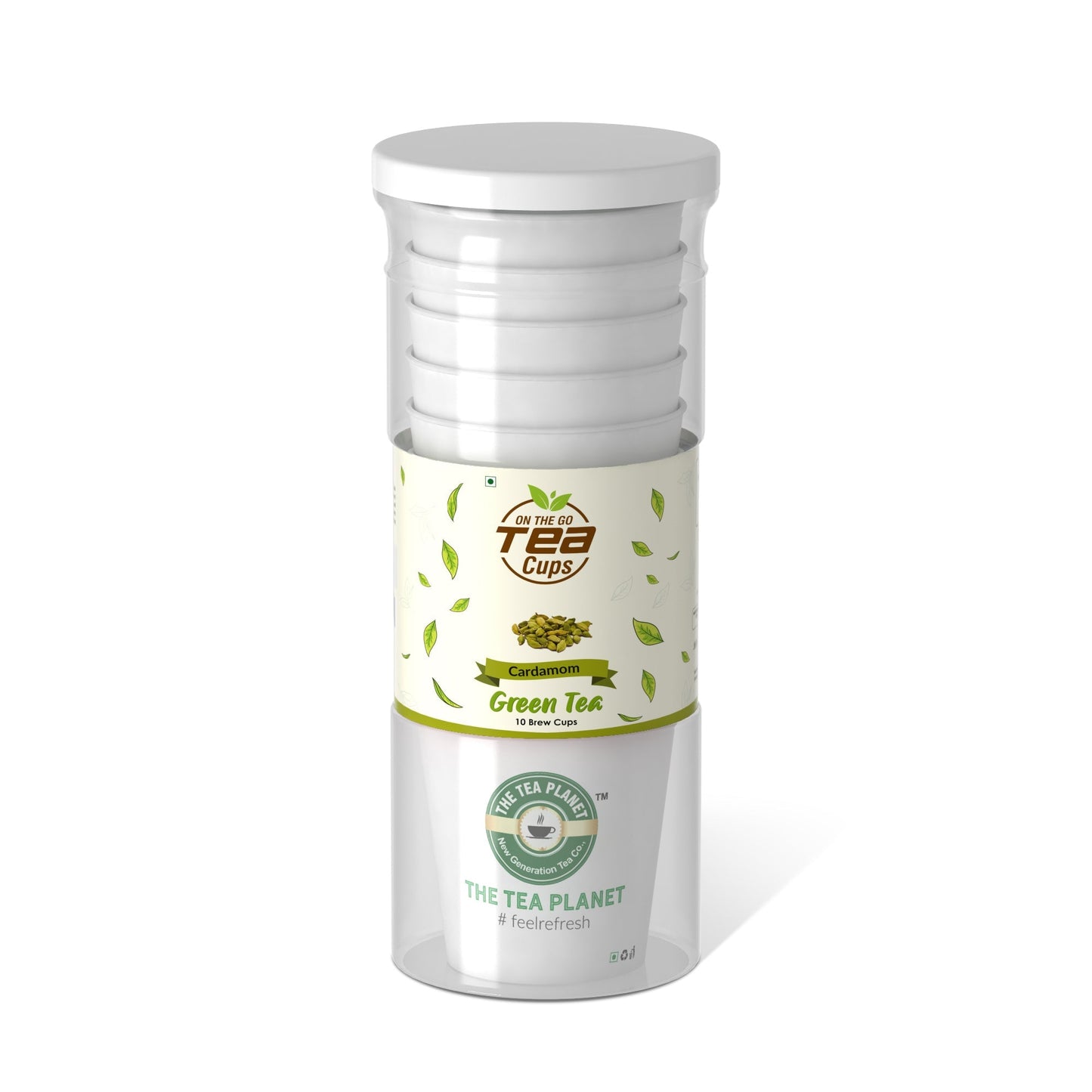 The Tea Planet Cardamom Instant Green Tea Brew Cup