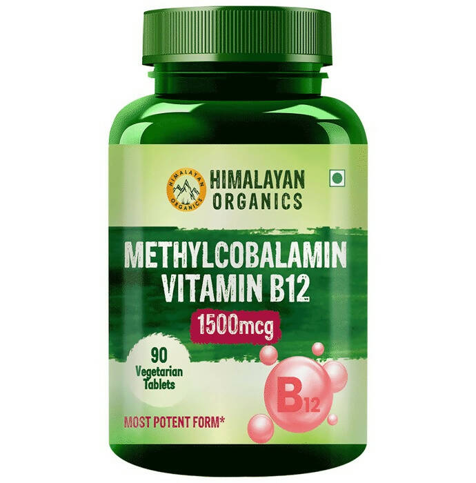 Himalayan Organics Methyl Cobalamin Vitamin B12 Tablets - PUSHMYCART