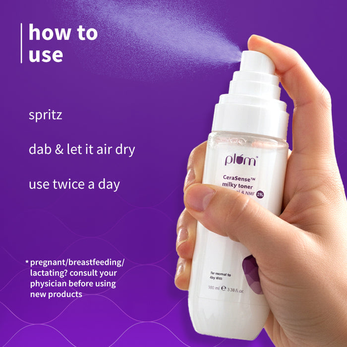 Plum CeraSense™ Milky Toner For Dry Skin