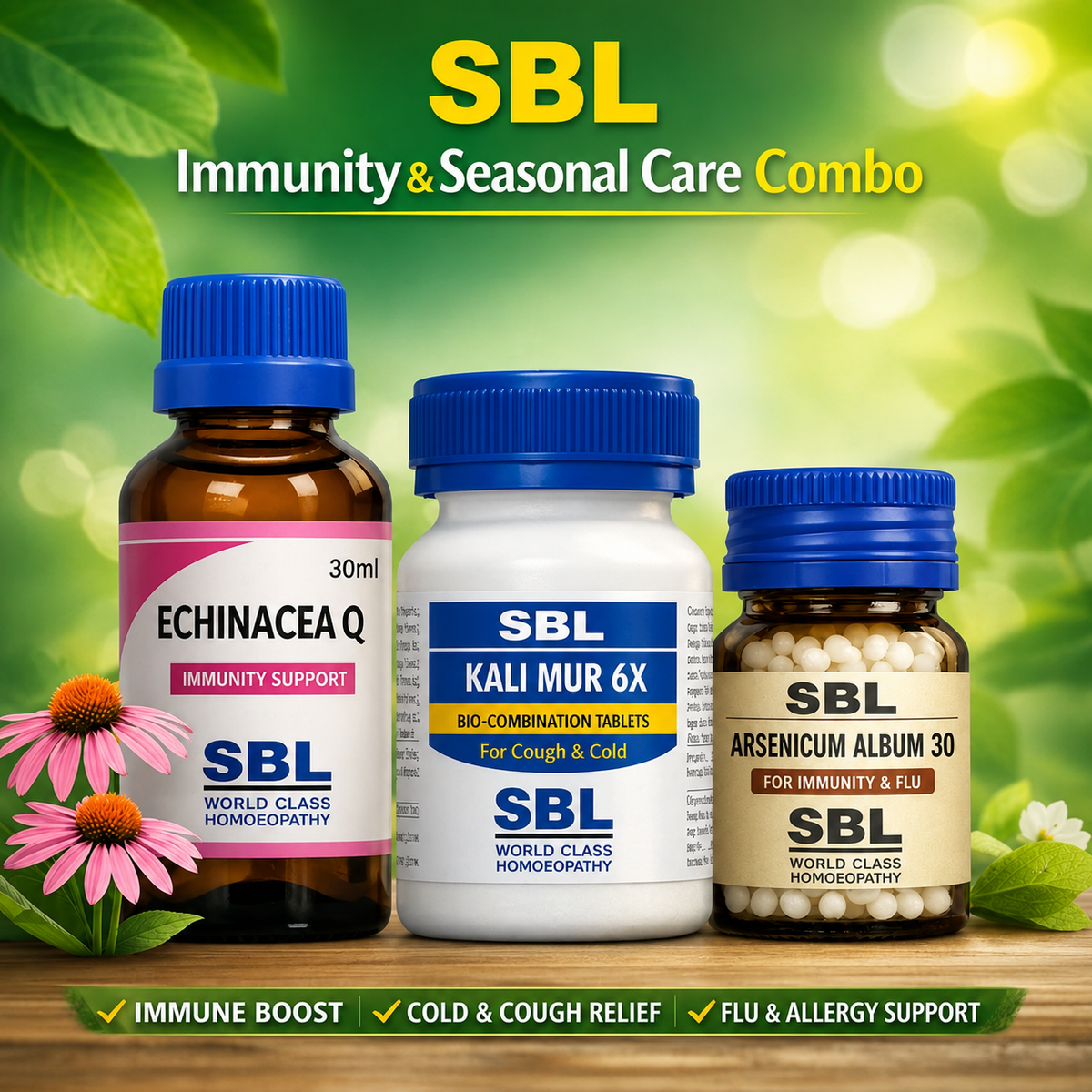 SBL Immunity & Seasonal Care Combo