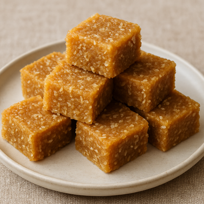 Mithos Jaggery Coconut Burfi