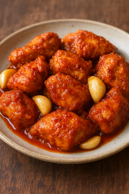 Mithos Andhra Chicken Pickle (With Bone) with girlic