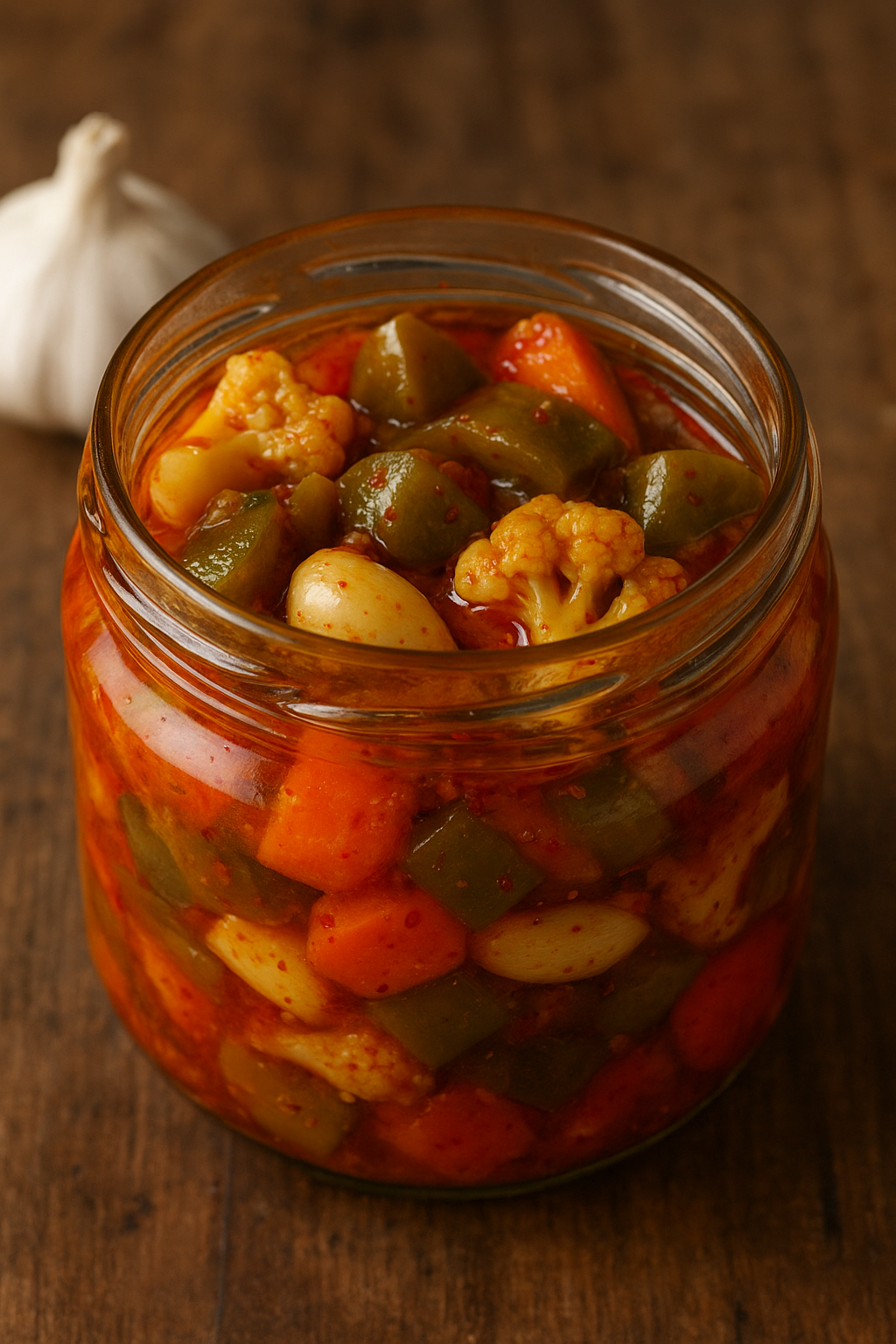 Mithos Mixed Veg Pickle with garlic