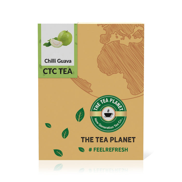 The Tea Planet Chilli Guava Flavor CTC Tea