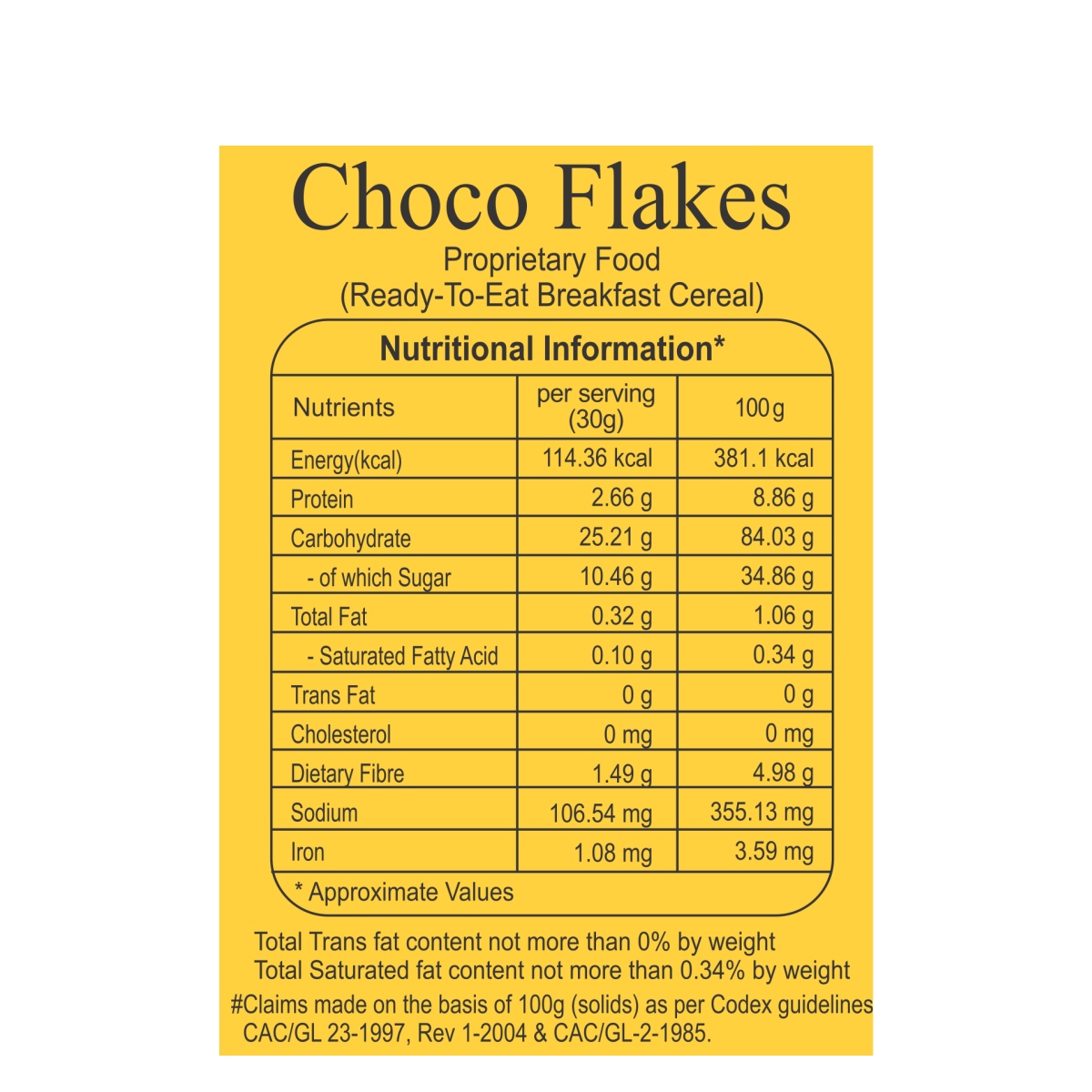 Patanjali Choco Flakes