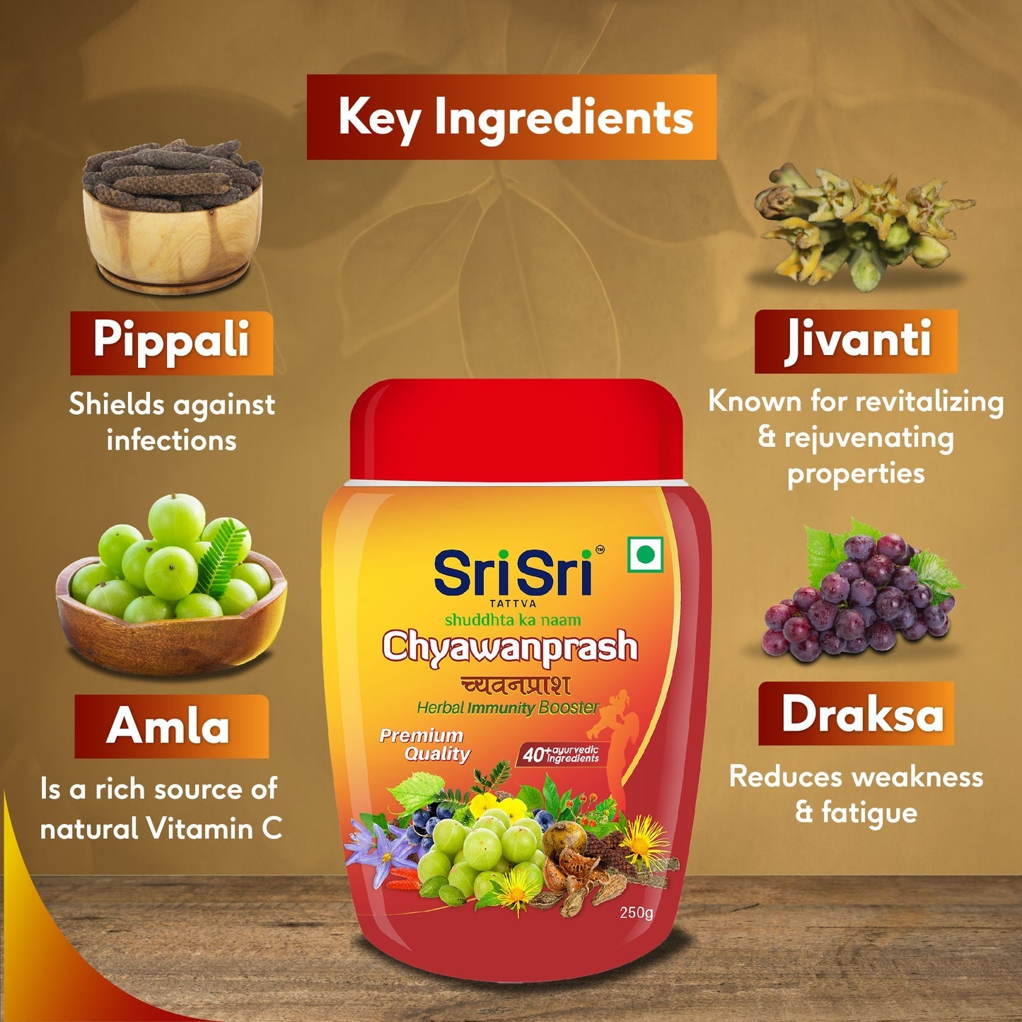 Sri Sri Tattva Chyawanprash 250g - PUSHMYCART