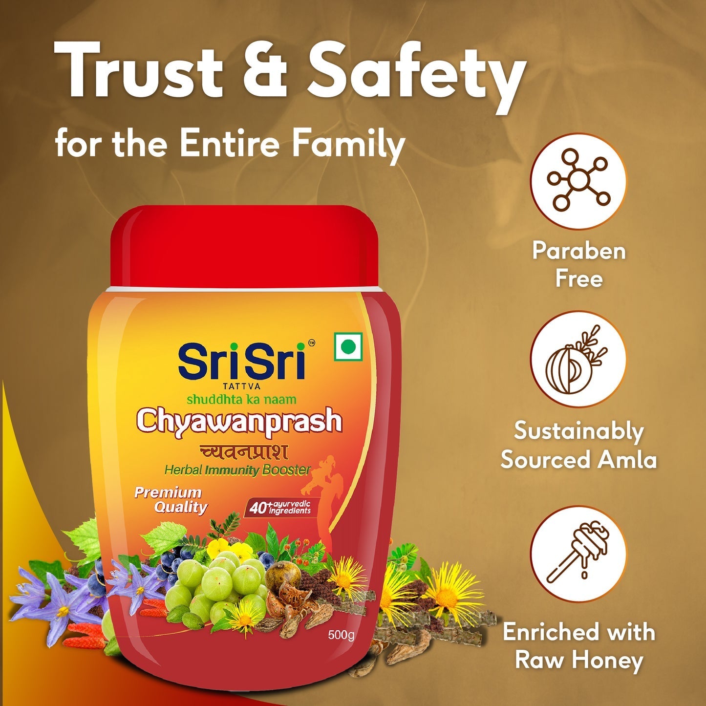 Sri Sri Tattva Chyawanprash 500g - PUSHMYCART