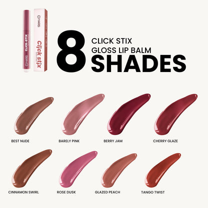 Mars Click Stix | Gloss Lip Balm
