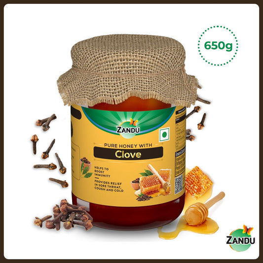 Zandu Pure Honey with Clove 