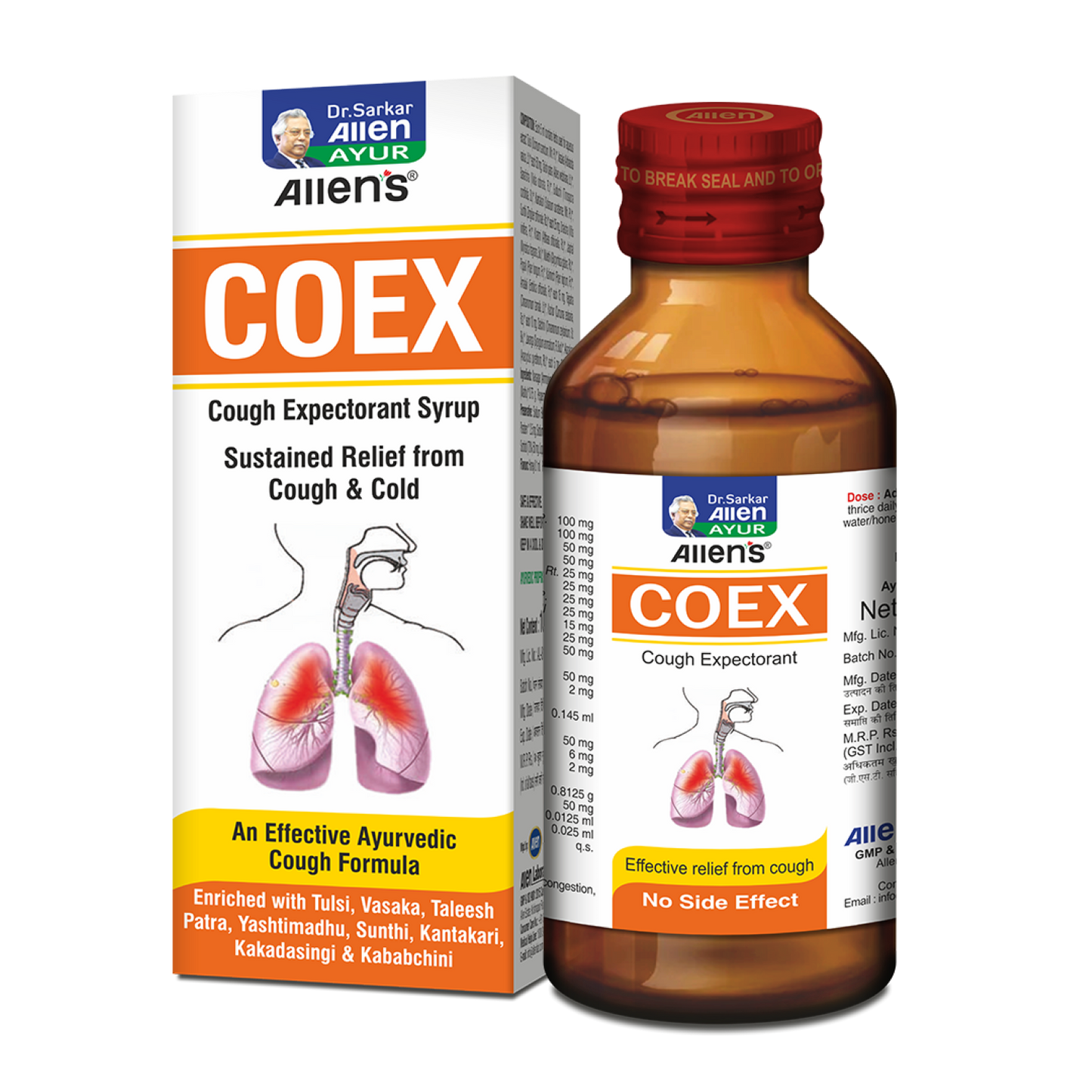 Allen Coex Ayurvedic Cough Expectorant