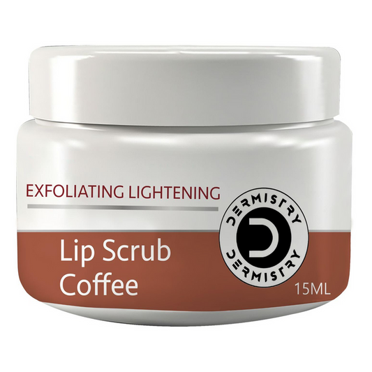 Dermistry Coffee Lip Scrub for Smooth, Soft & Naturally Healthy Lips