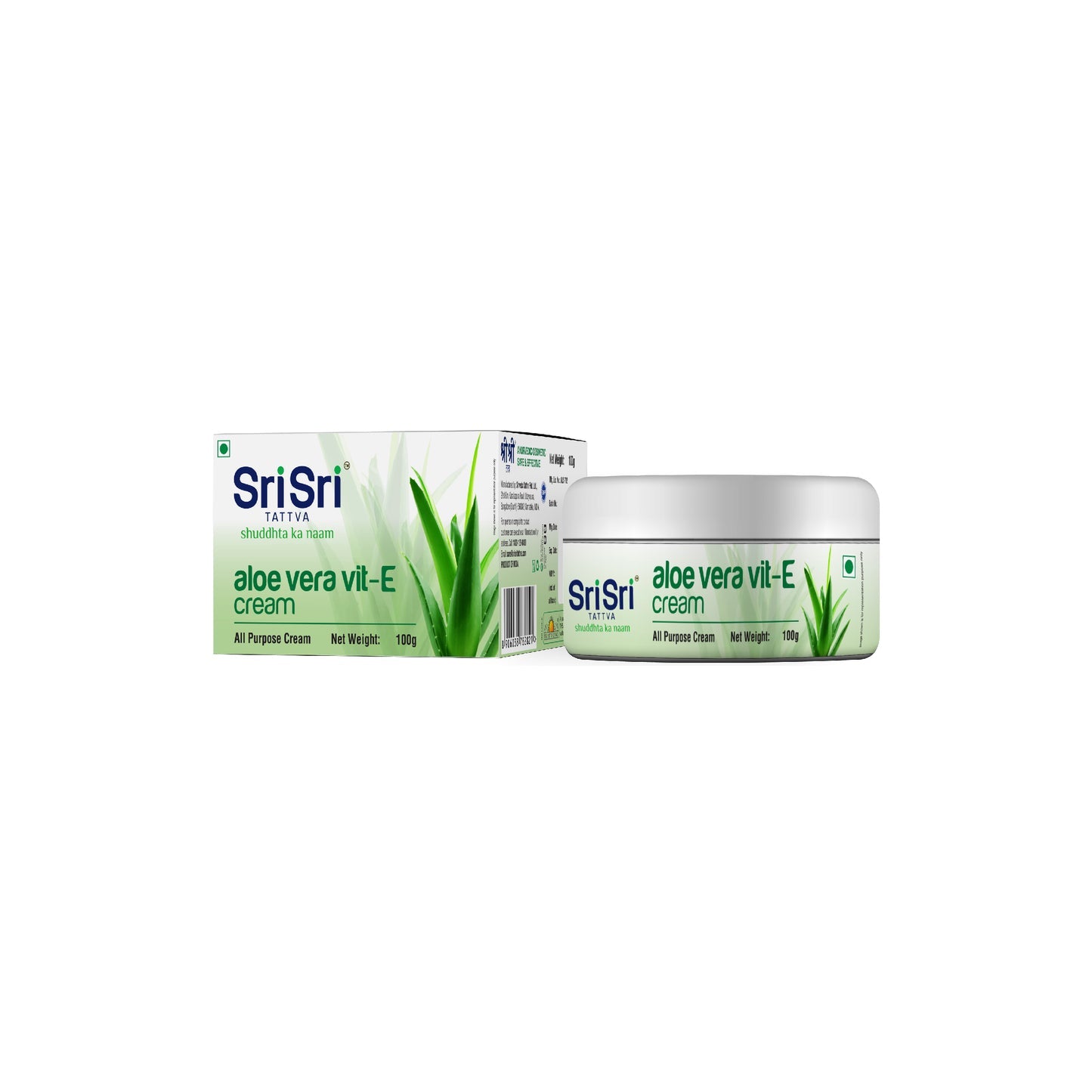 Sri Sri Tattva Aloe Vera Vit-E Cream - All Purpose Cream