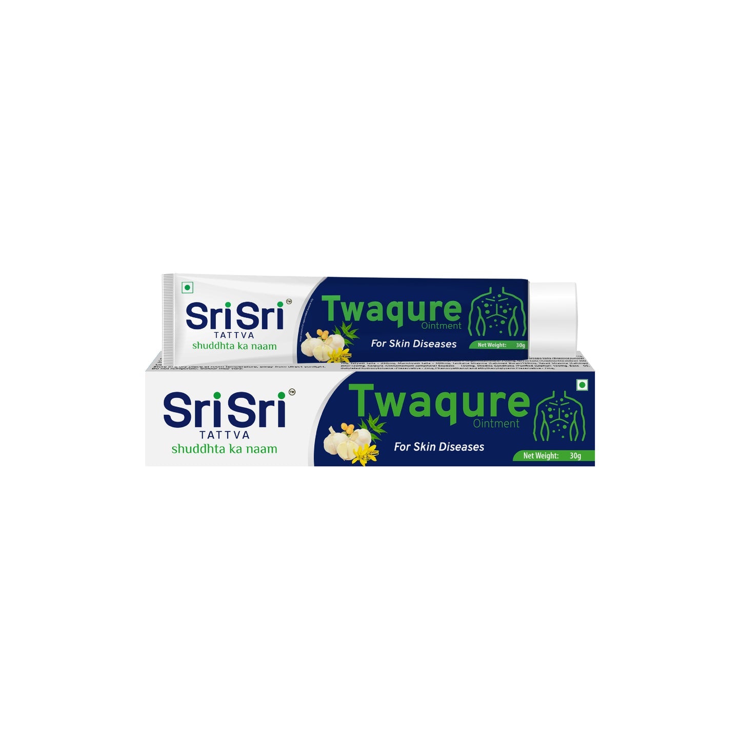 Sri Sri Tattva Twaqure Ointment - For Skin Diseases
