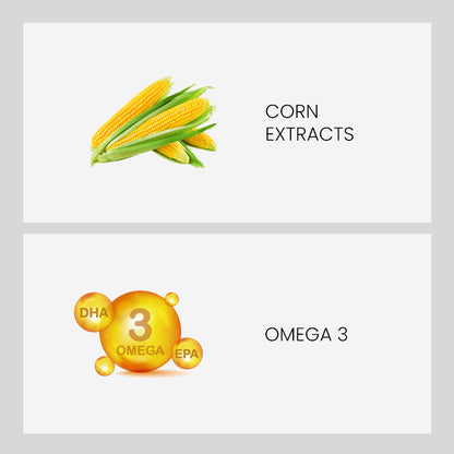 Combo Patanjali Nutrela Daily Active + Omega 3 Softgel Capsule