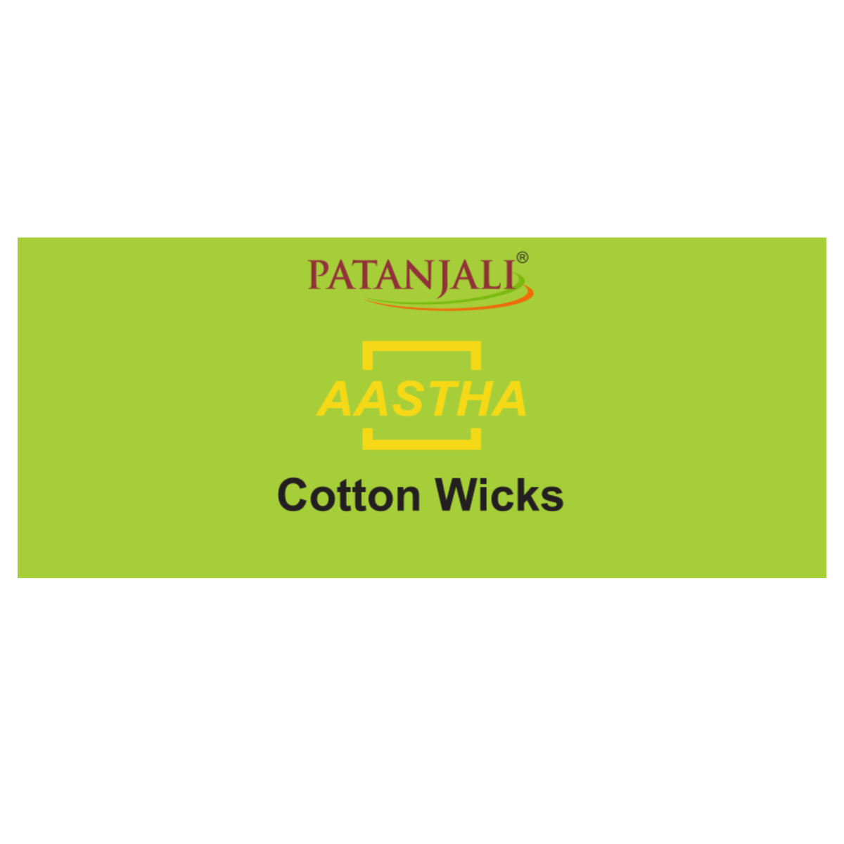 Patanjali Aastha Cotton Wicks Plain