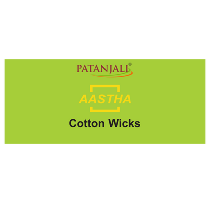 Patanjali Aastha Cotton Wicks Plain