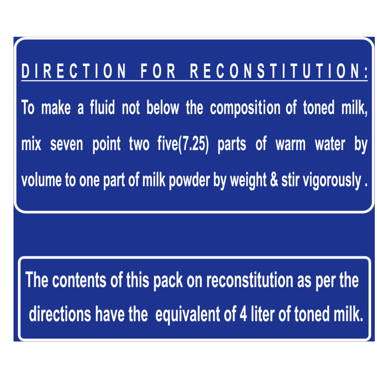 Patanjali Cow's Skimmed Milk Powder