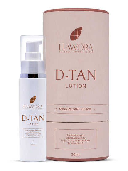 Flawora Anti Grey Hair Serum, D Tan Lotion, Anti Acne Serum-Combo of 3
