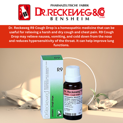 Dr. Reckeweg R9 Cough Drop - PUSHMYCART