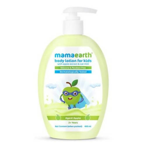 Mamaearth Agent Apple Body Lotion for Kids with Apple and Oat Milk