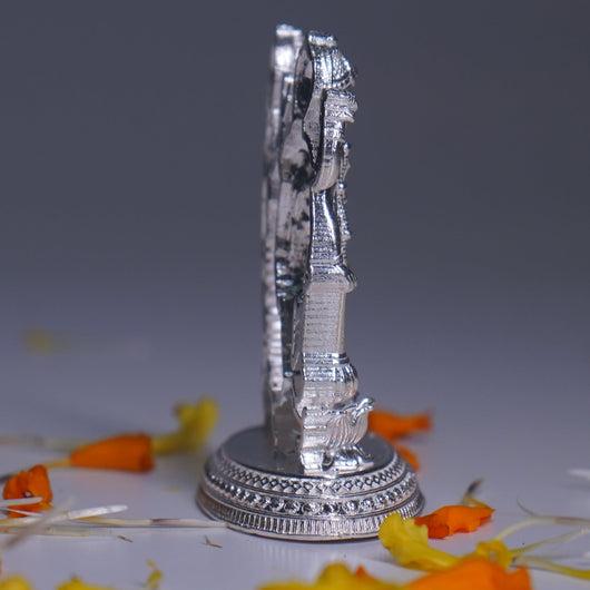 Pure Silver Lakshmi Narayana Idol