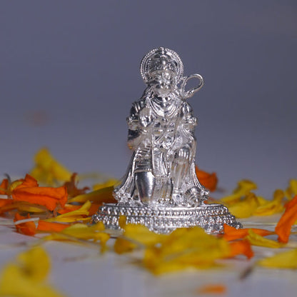 Pure Silver Hanuman